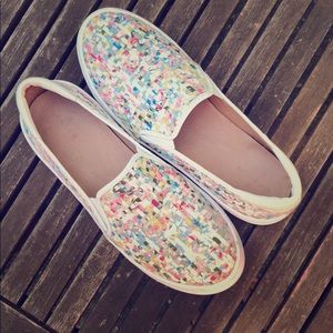 Caslon slide ons - multicolor - almost new